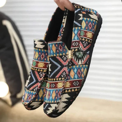 Havana Canvas Loafers