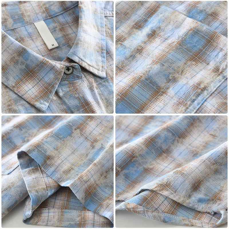 Bradley Checked Cotton Shirt
