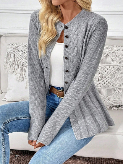 Juliette Cable-Knit Cardigan