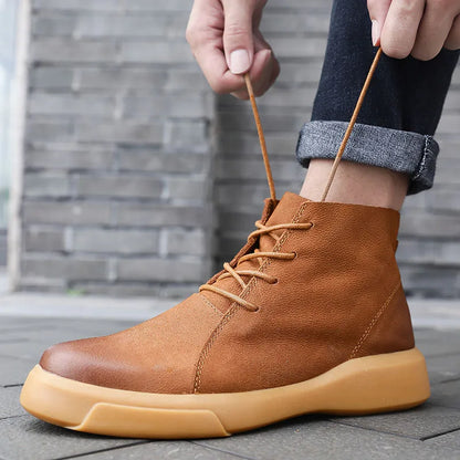 Halden Leather Ankle Boots
