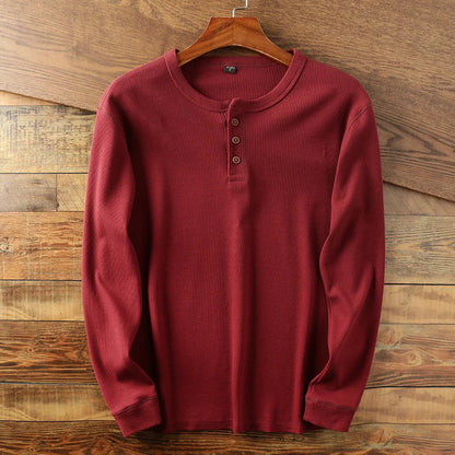 Carter Waffle Knit Henley