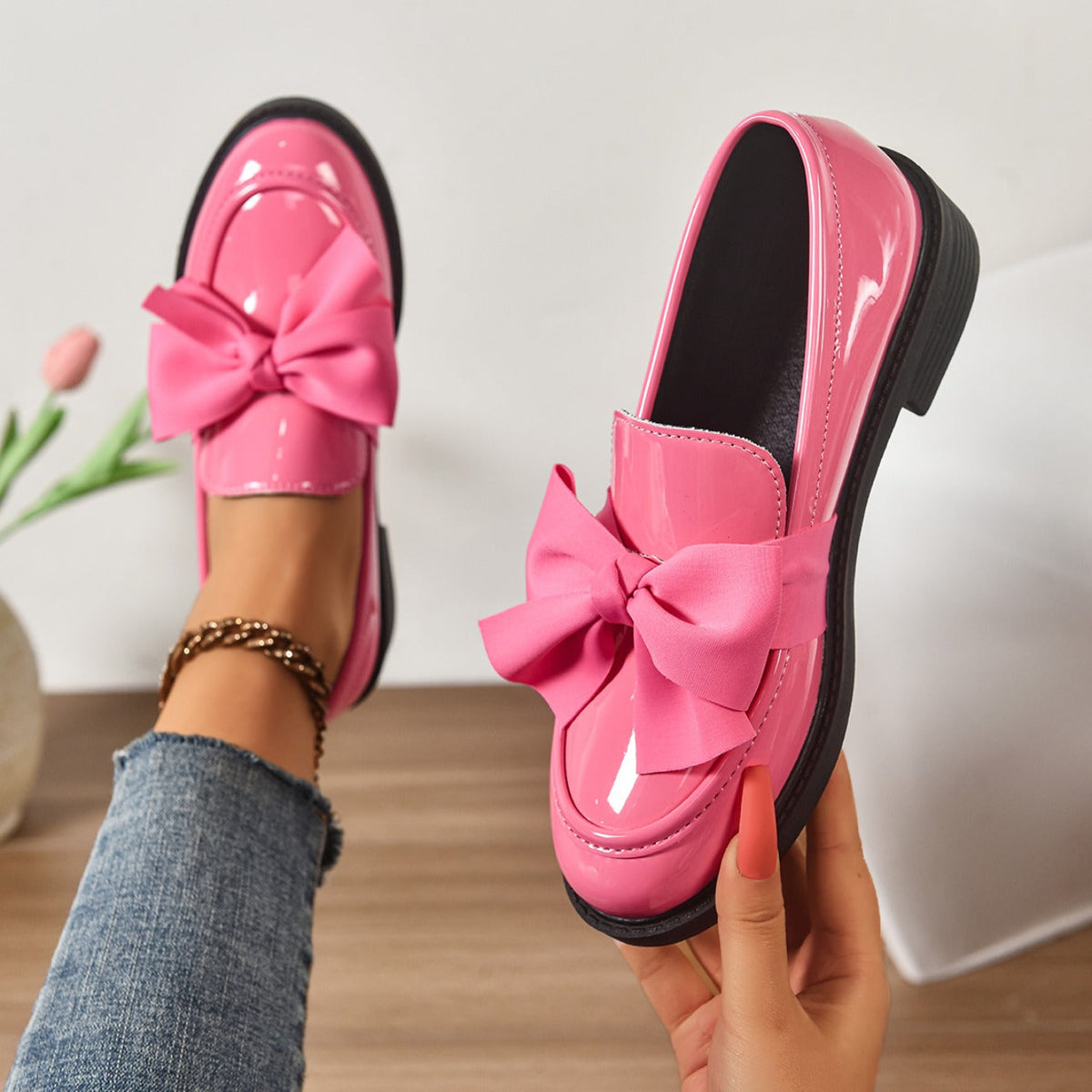 Margot Bow Loafers