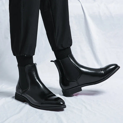 Dario Leather Chelsea Boots