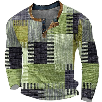 Renzo Patchwork Henley