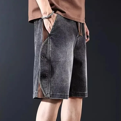 Sawyer Retro Denim Shorts