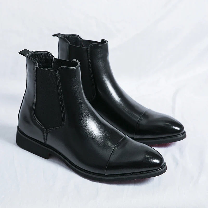 Dario Leather Chelsea Boots