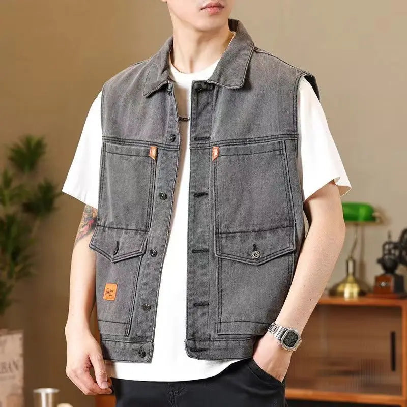 Wyatt Denim Vest