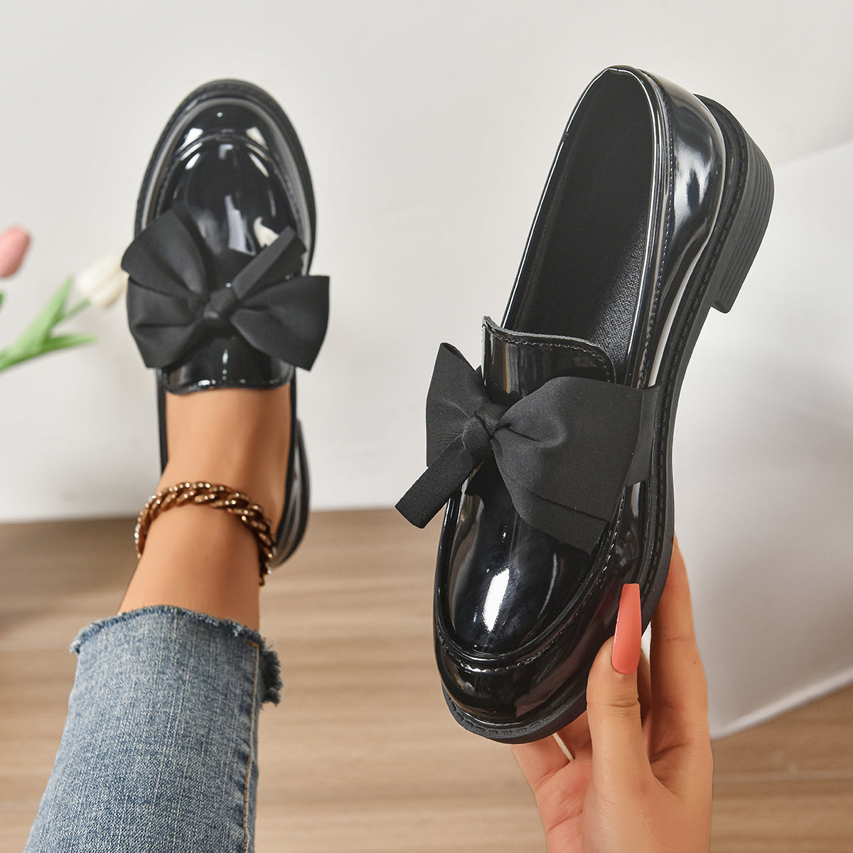 Margot Bow Loafers