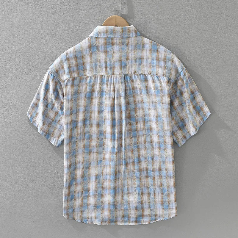 Bradley Checked Cotton Shirt