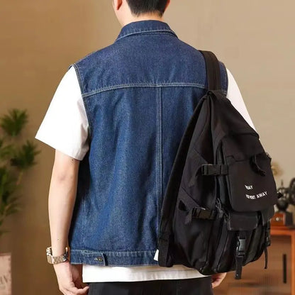 Wyatt Denim Vest