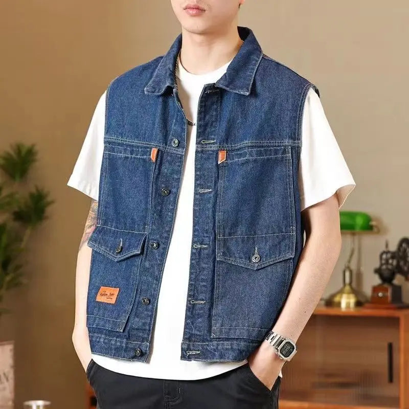 Wyatt Denim Vest