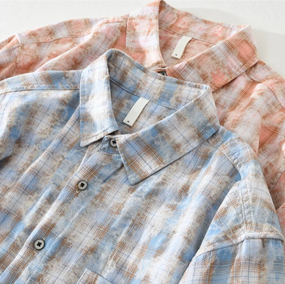Bradley Checked Cotton Shirt