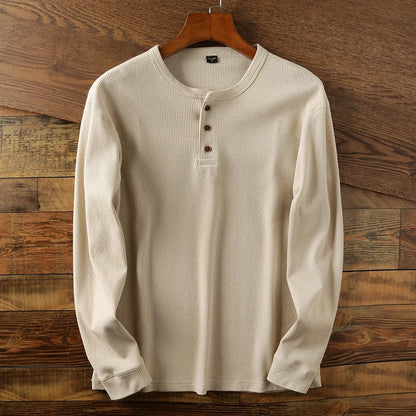 Carter Waffle Knit Henley
