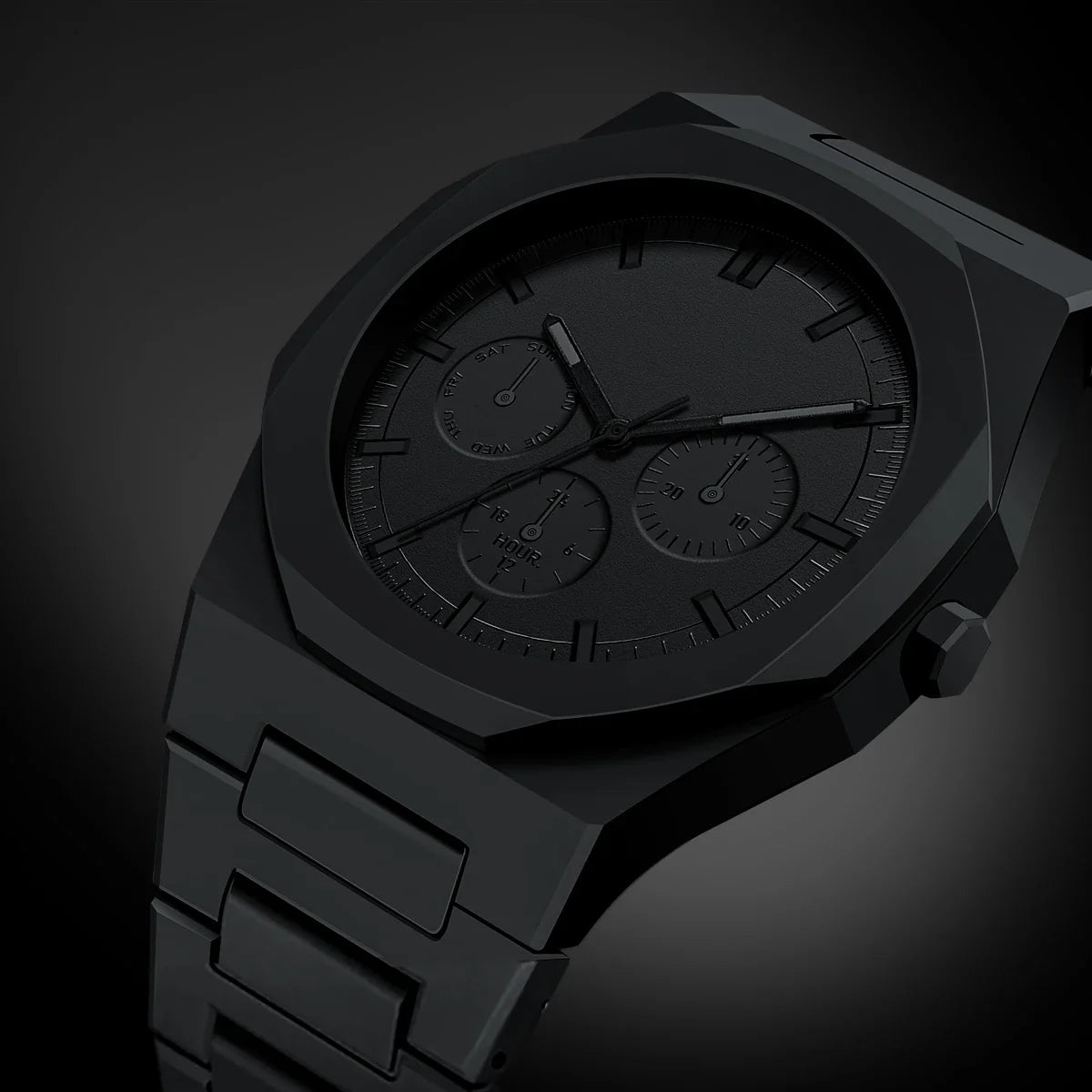 Brixton Noir Watch