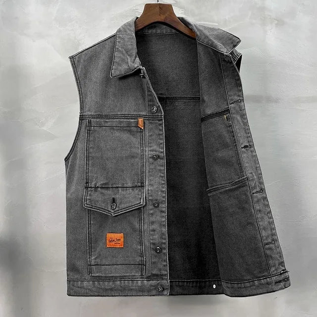 Wyatt Denim Vest