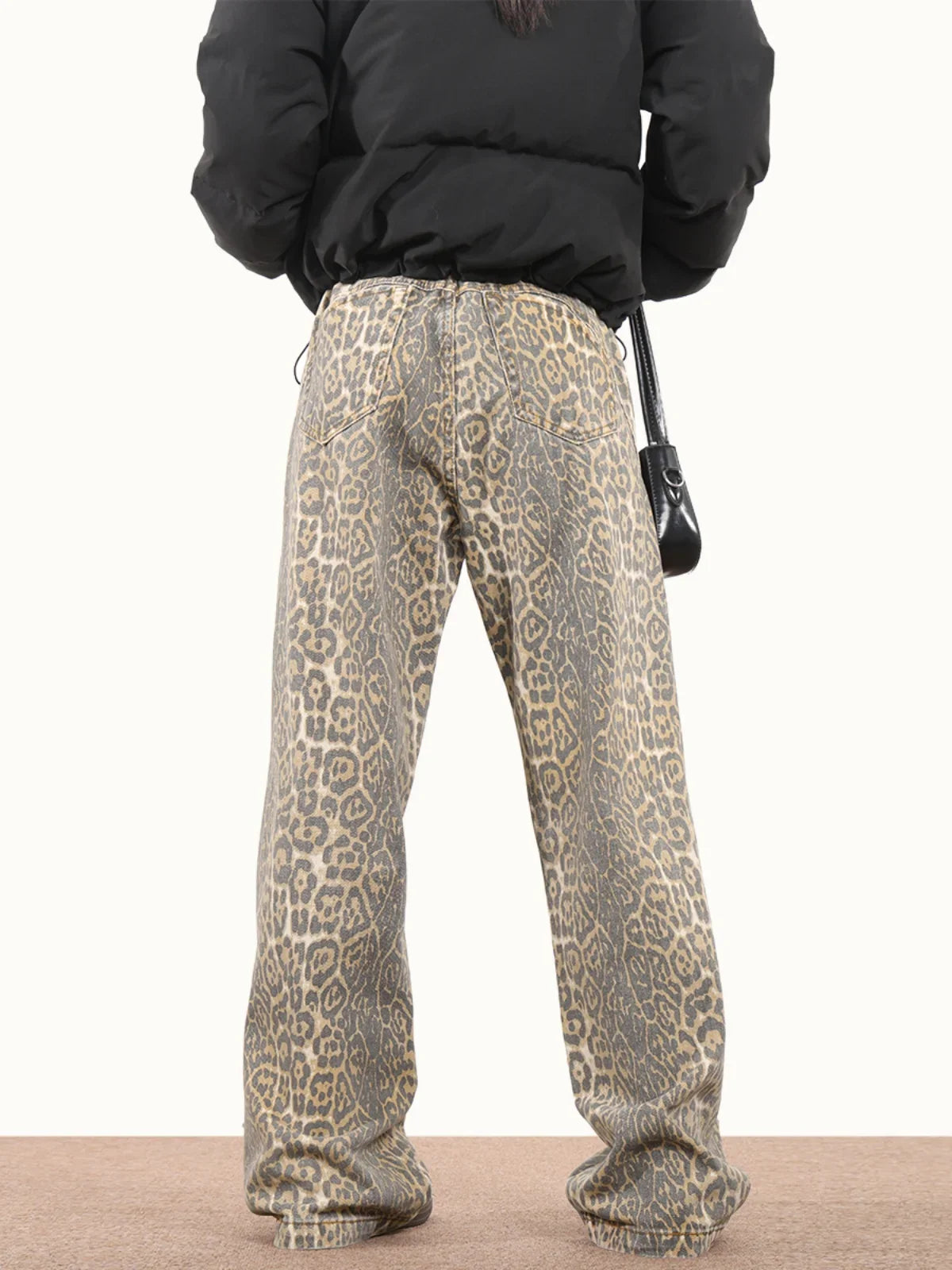 Zarella Vintage Leopard Denim