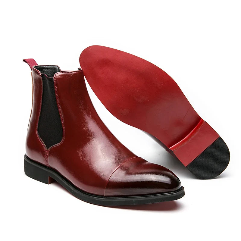 Dario Leather Chelsea Boots