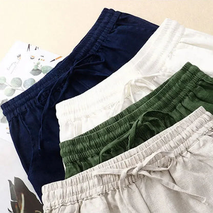 Sage Drift Linen Pants