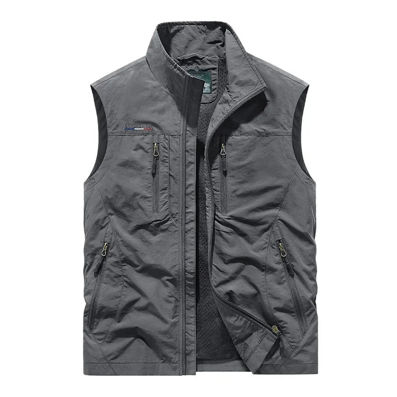 Emilio Multi-Pocket Utility Vest