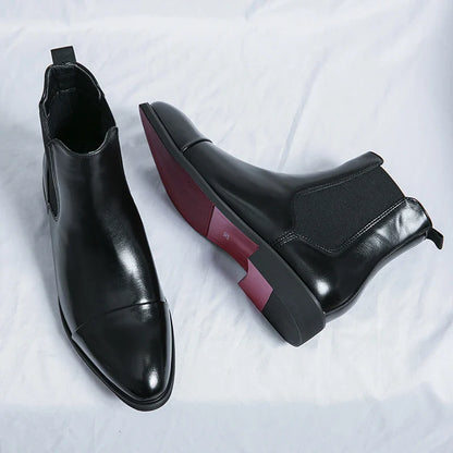 Dario Leather Chelsea Boots