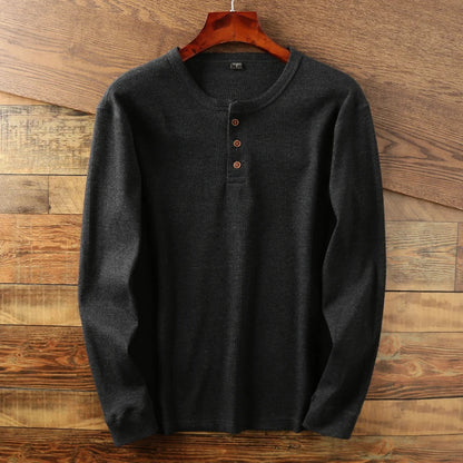 Carter Waffle Knit Henley