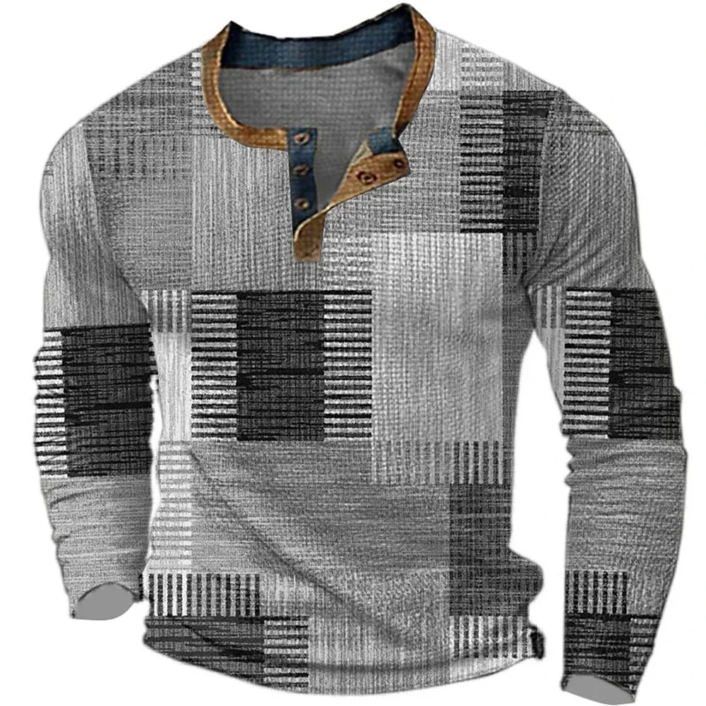 Renzo Patchwork Henley
