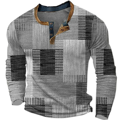 Renzo Patchwork Henley