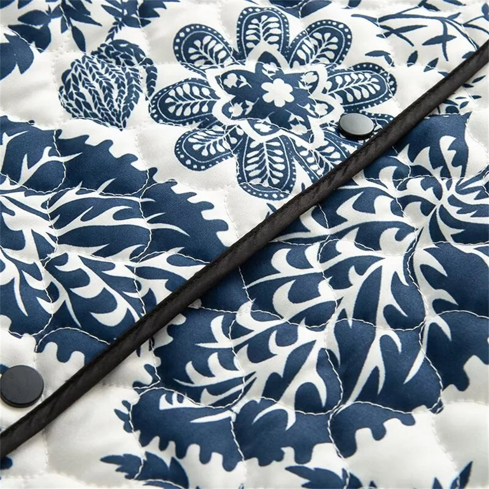 Celeste Botanical Print Jacket