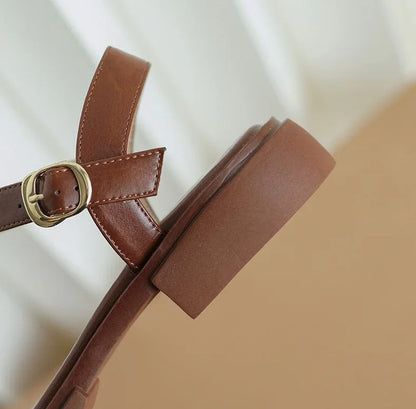 Aria Low Heel Sandals