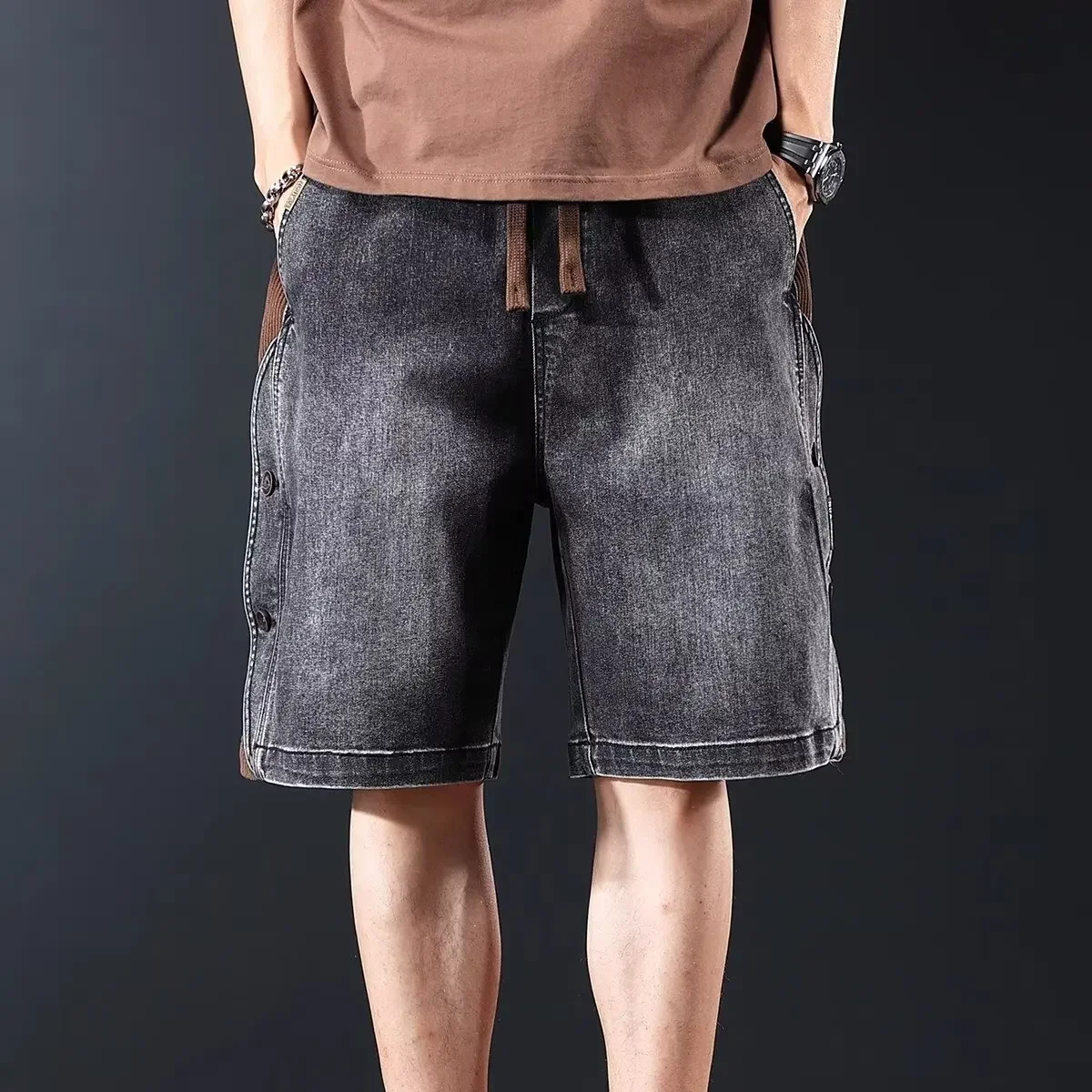 Sawyer Retro Denim Shorts