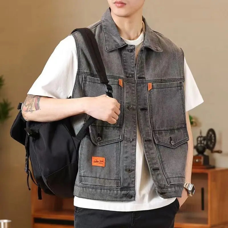 Wyatt Denim Vest