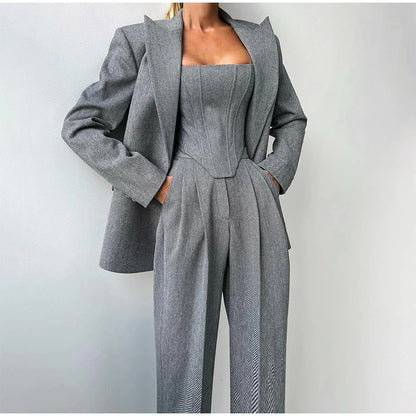 Astrid Three Pieces Tailored Set