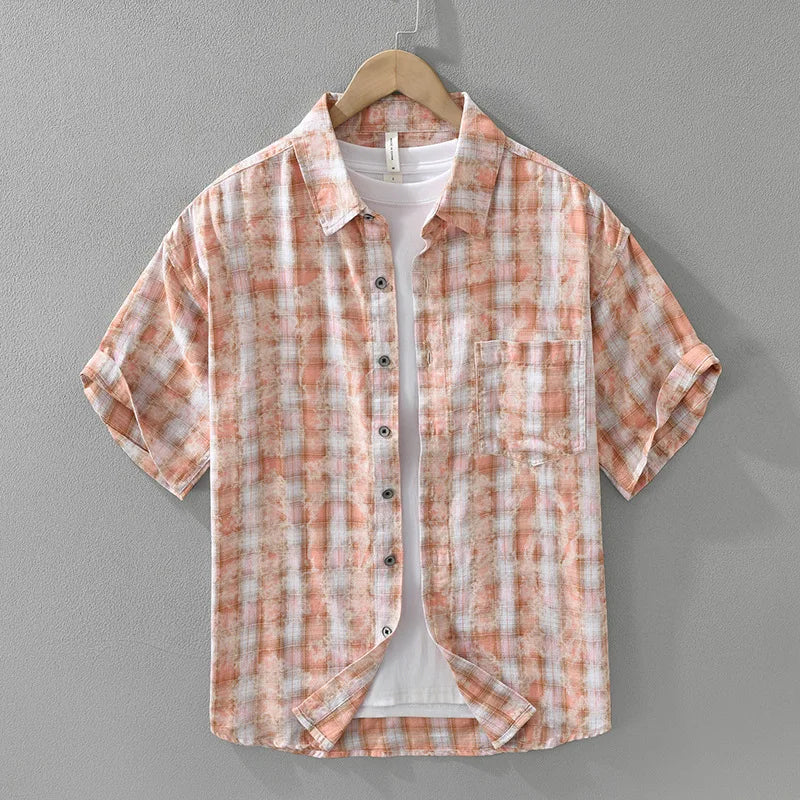 Bradley Checked Cotton Shirt
