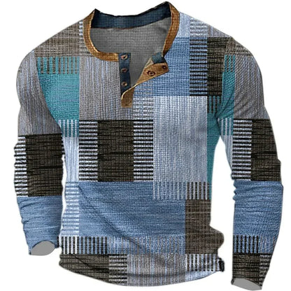 Renzo Patchwork Henley