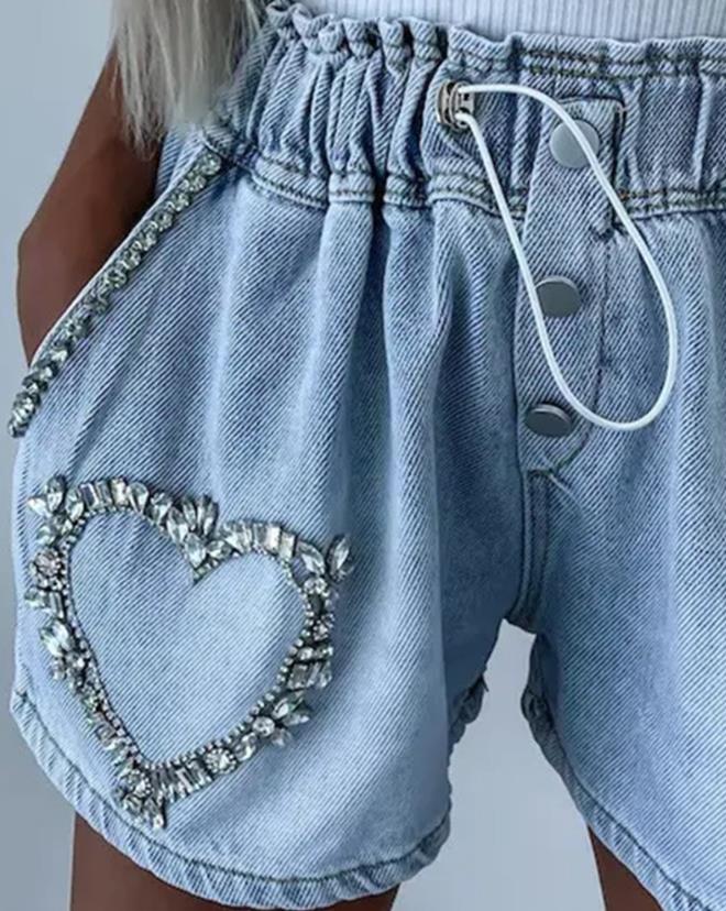 Meli Heart Shorts
