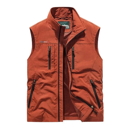 Emilio Multi-Pocket Utility Vest
