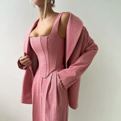 Astrid Three Pieces Tailored Set