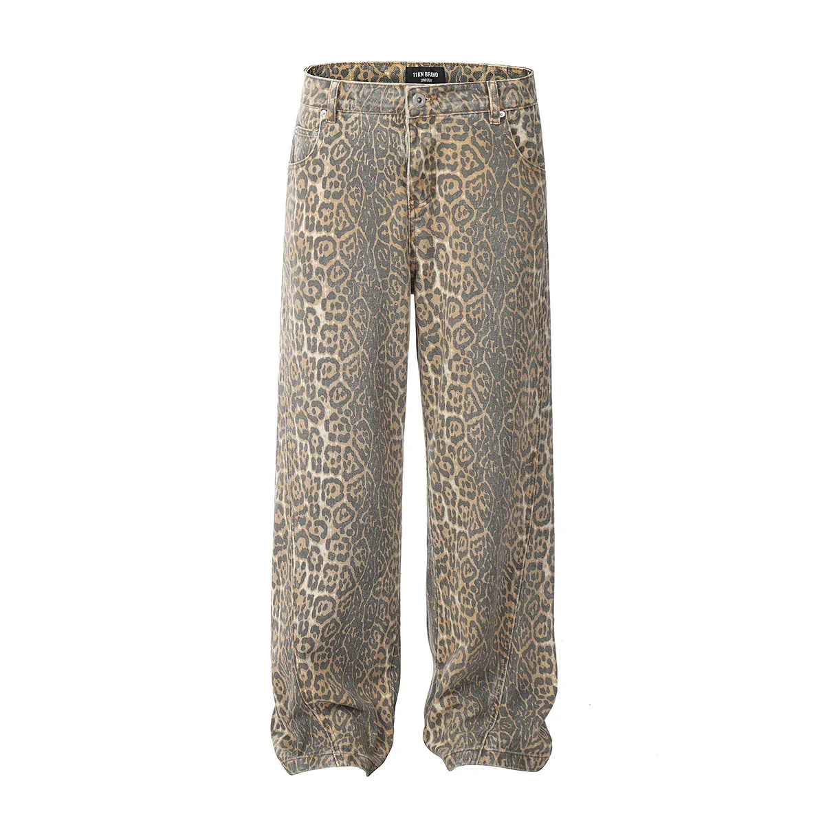 Zarella Vintage Leopard Denim