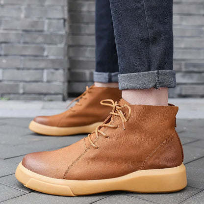 Halden Leather Ankle Boots