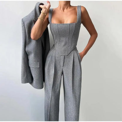 Astrid Three Pieces Tailored Set