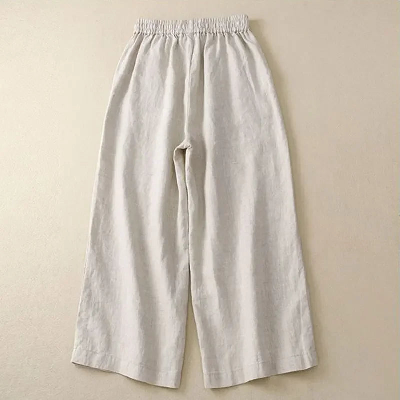 Sage Drift Linen Pants