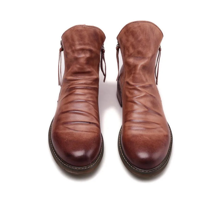 Annibale Leather Chelsea Boots