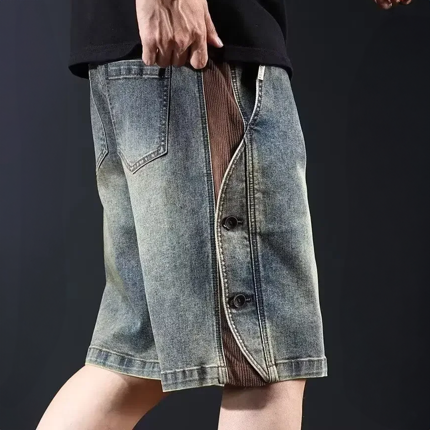 Sawyer Retro Denim Shorts