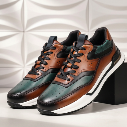 Harlow Burnished Luxury Trainer