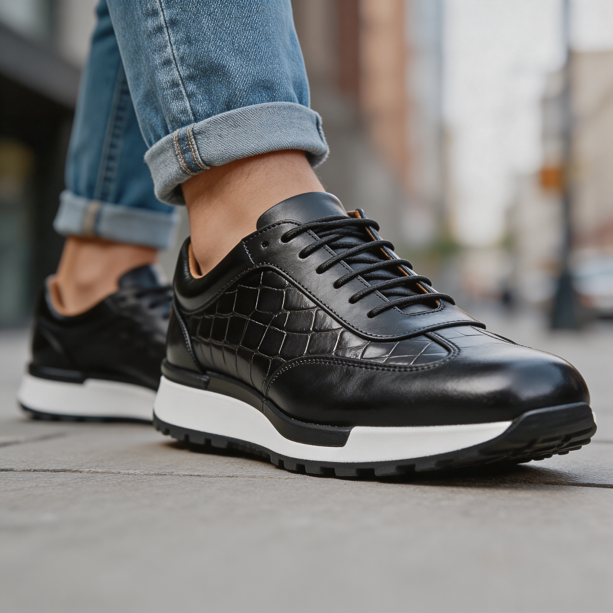Nico Leather Sneakers