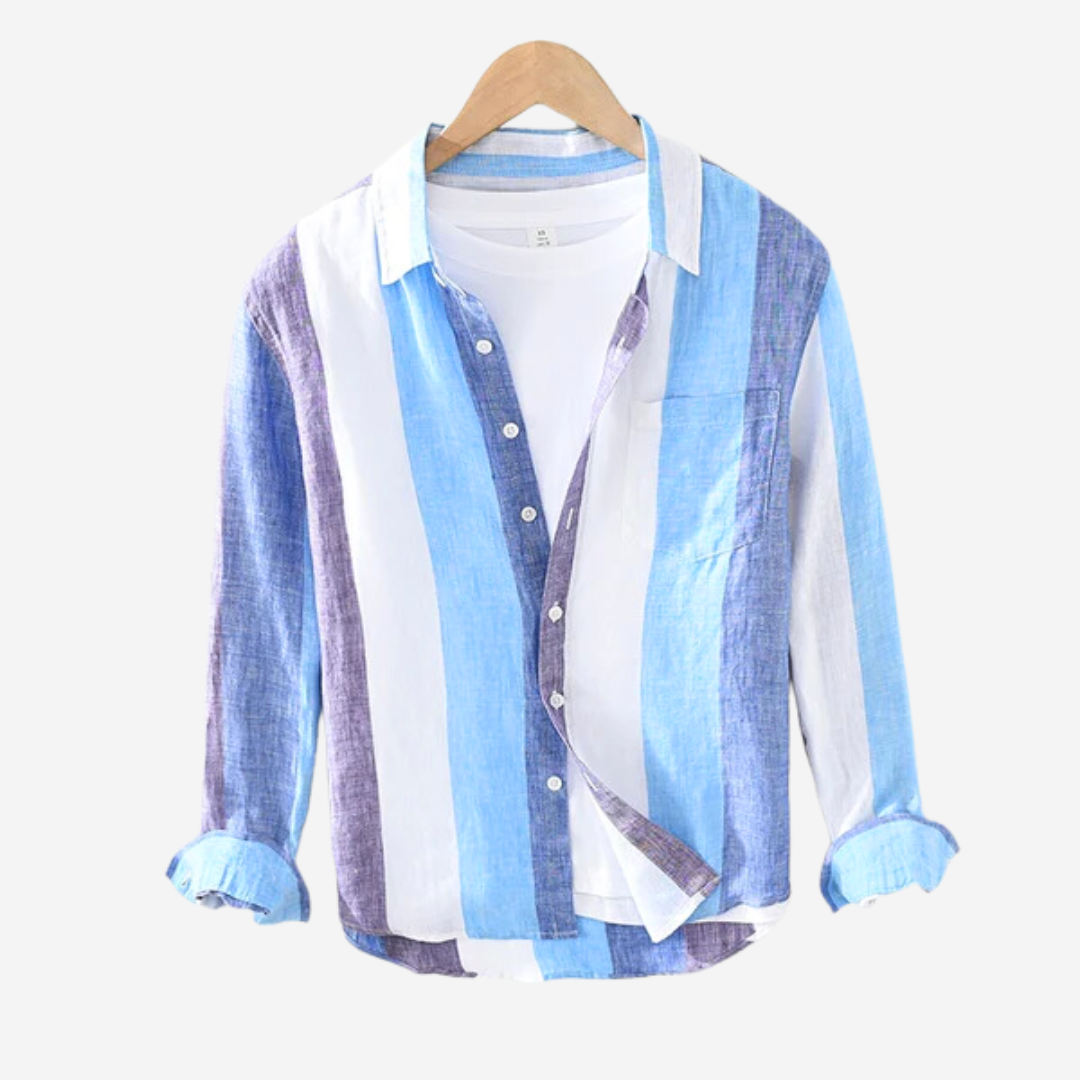 Ocean Breeze Linen Shirt
