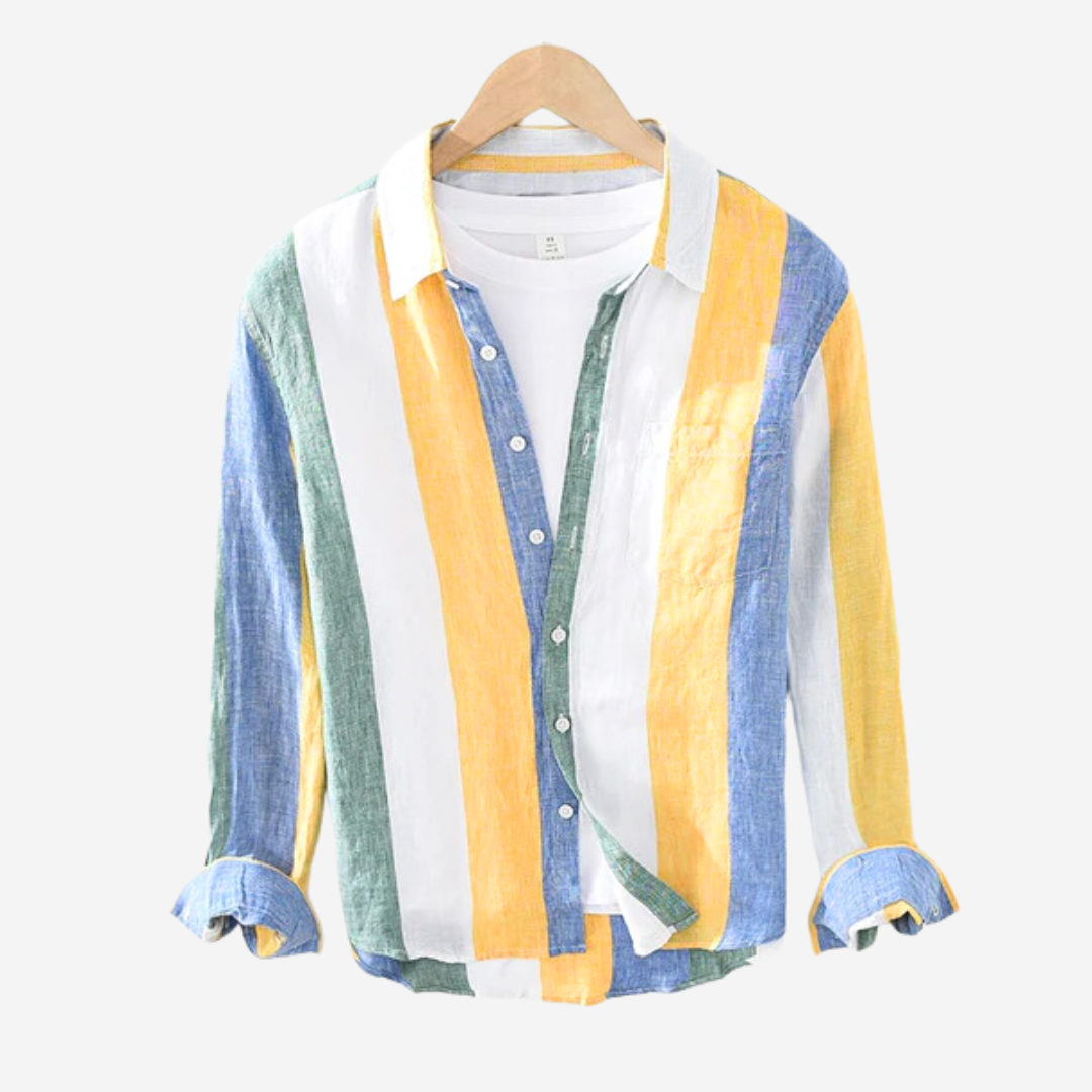 Ocean Breeze Linen Shirt