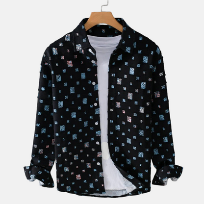 Aiden Mosaic Print Shirt
