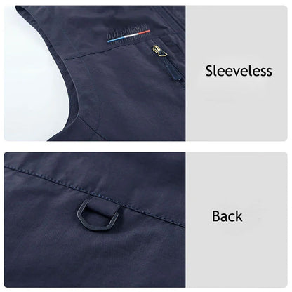 Emilio Multi-Pocket Utility Vest