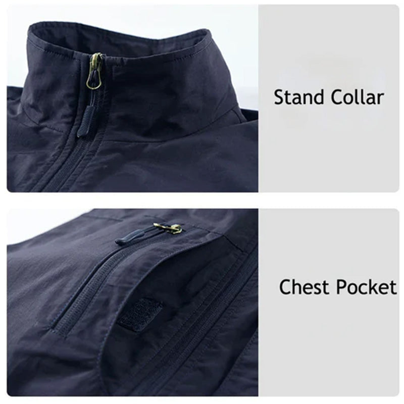 Emilio Multi-Pocket Utility Vest